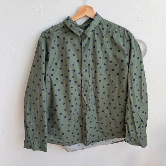 Caron Callahan Alice Shirt – Sage Dot – Size XL - Picture 6 of 9